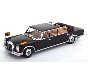 Mercedes-Benz Mercedes-Benz 600 W100 Landaulet (Queen Elizabeth II / K.G. Kiesinger) - 1:18 - KK Scale Mercedes-Benz Mercedes-Benz 600 W100 Landaulet (Queen Elizabeth II / K.G. Kiesinger) - 1:18 - KK Scale