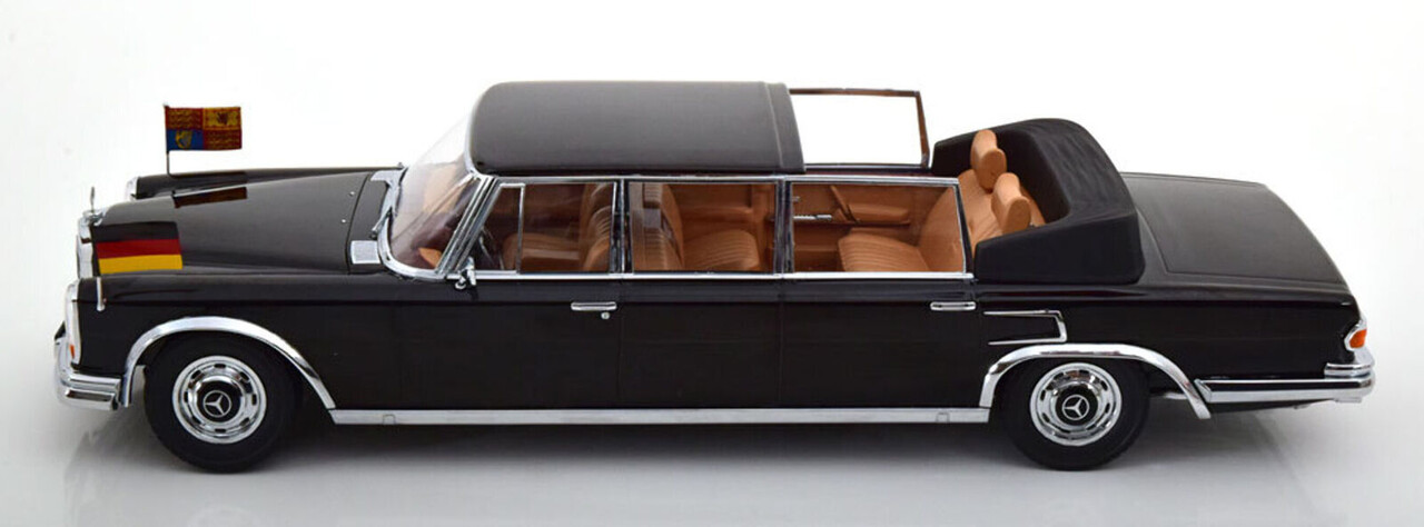 Mercedes-Benz Mercedes-Benz 600 W100 Landaulet (Queen Elizabeth II / K.G. Kiesinger) - 1:18 - KK Scale