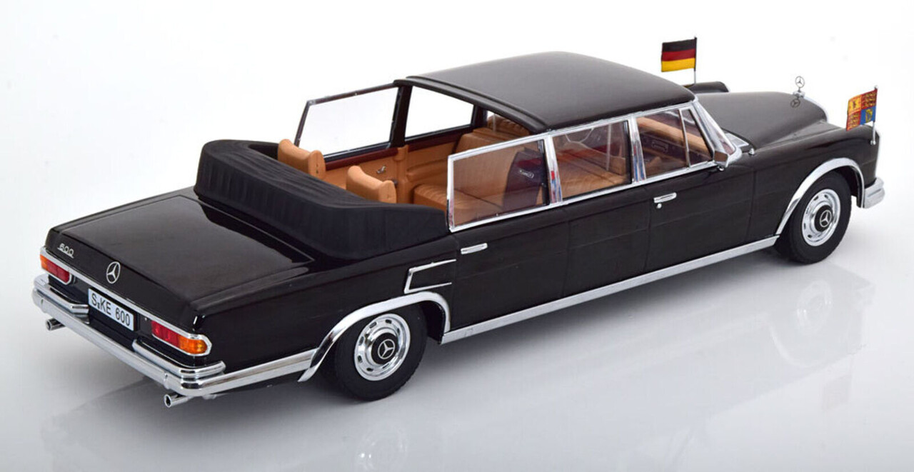 Mercedes-Benz Mercedes-Benz 600 W100 Landaulet (Queen Elizabeth II / K.G. Kiesinger) - 1:18 - KK Scale