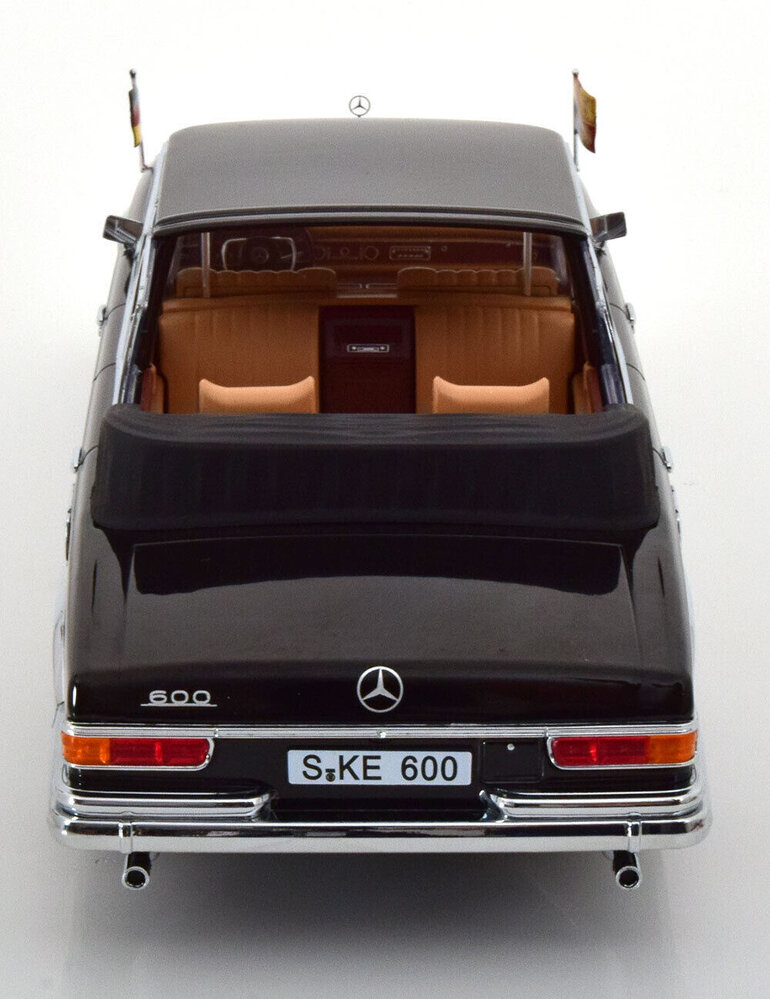 Mercedes-Benz Mercedes-Benz 600 W100 Landaulet (Queen Elizabeth II / K.G. Kiesinger) - 1:18 - KK Scale