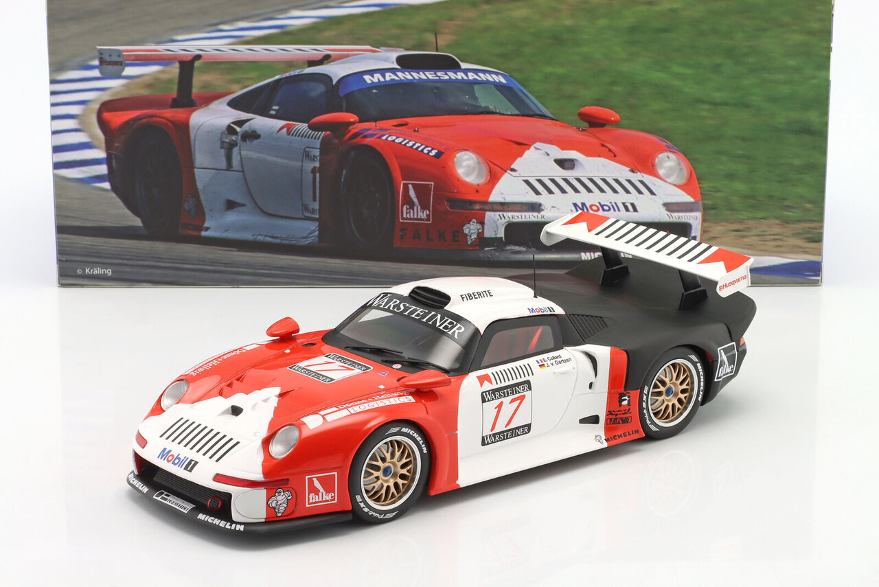 Porsche Porsche 911 GT1 #17 FIA GT Race Nürburgring 1997 - 1:18 - Werk83