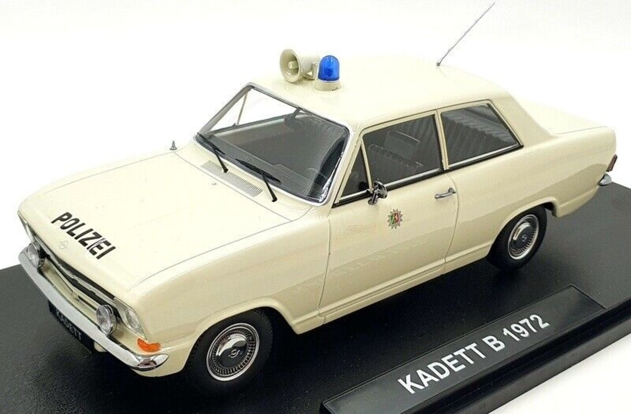 Opel Opel Kadett B 1972 Polizei - 1:18 - KK Scale Opel Opel Kadett B 1972 Polizei - 1:18 - KK Scale