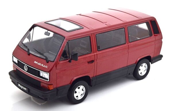 Volkswagen Volkswagen T3 Minibus Multivan Magnum 1987 - 1:18 - KK Scale Volkswagen Volkswagen T3 Minibus Multivan Magnum 1987 - 1:18 - KK Scale