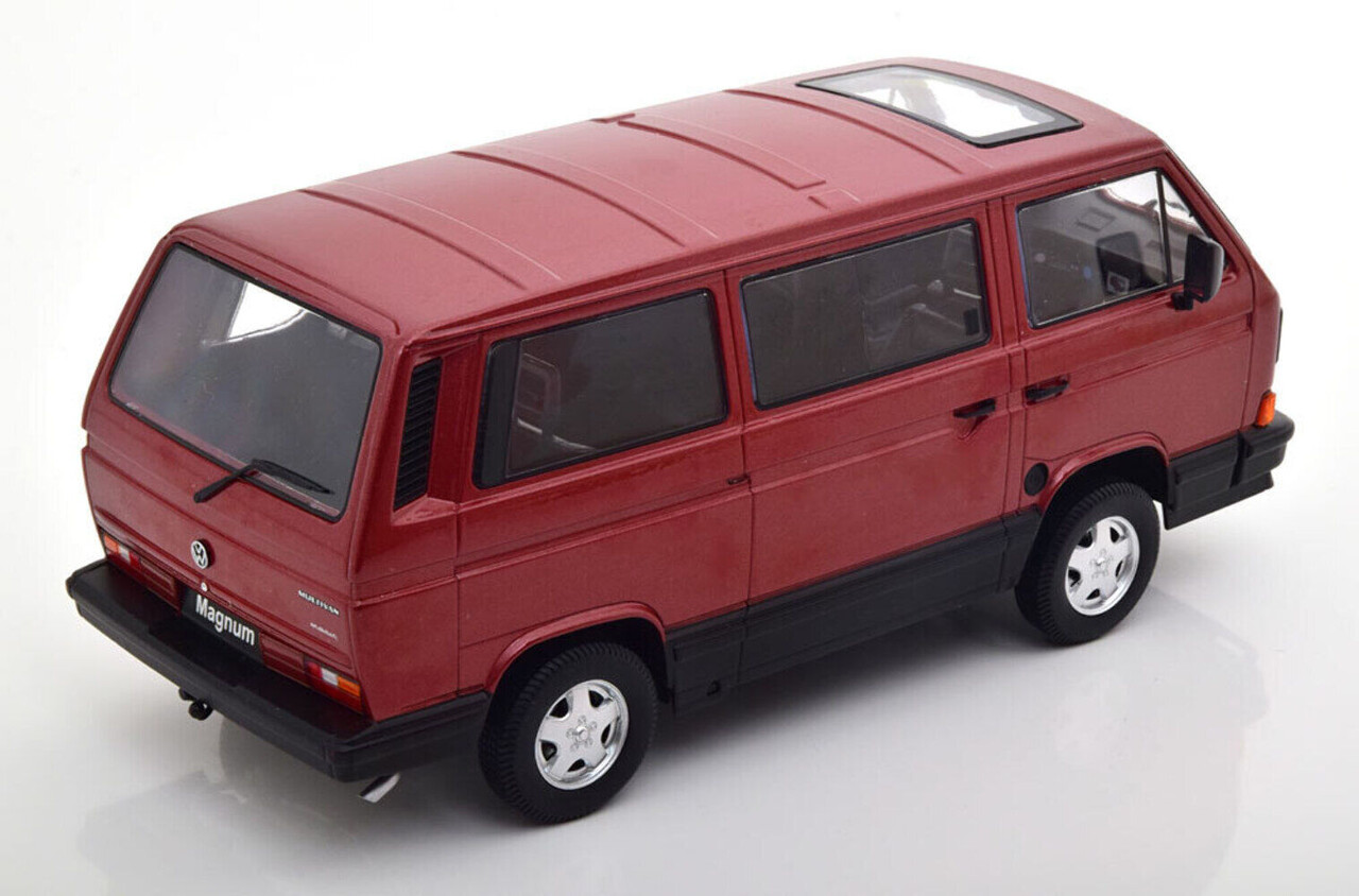 Volkswagen Volkswagen T3 Minibus Multivan Magnum 1987 - 1:18 - KK Scale Volkswagen Volkswagen T3 Minibus Multivan Magnum 1987 - 1:18 - KK Scale