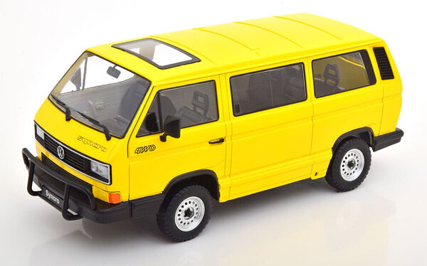 Volkswagen Volkswagen T3 Minibus Syncro 1987 - 1:18 - KK Scale Volkswagen Volkswagen T3 Minibus Syncro 1987 - 1:18 - KK Scale