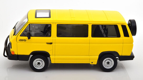 Volkswagen Volkswagen T3 Minibus Syncro 1987 - 1:18 - KK Scale Volkswagen Volkswagen T3 Minibus Syncro 1987 - 1:18 - KK Scale
