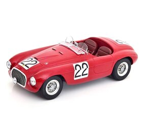 Ferrari Ferrari 166MM Barchetta 2.0L V12 #22 Team Peter Mitchell-Thomson Winner 24H Le Mans 1949 - 1:18 - KK Scale Ferrari Ferrari 166MM Barchetta 2.0L V12 #22 Team Peter Mitchell-Thomson Winner 24H Le Mans 1949 - 1:18 - KK Scale