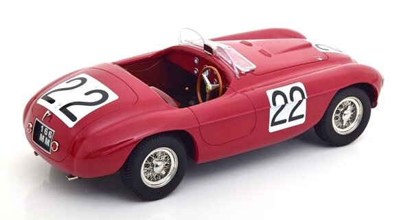 Ferrari Ferrari 166MM Barchetta 2.0L V12 #22 Team Peter Mitchell-Thomson Winner 24H Le Mans 1949 - 1:18 - KK Scale Ferrari Ferrari 166MM Barchetta 2.0L V12 #22 Team Peter Mitchell-Thomson Winner 24H Le Mans 1949 - 1:18 - KK Scale