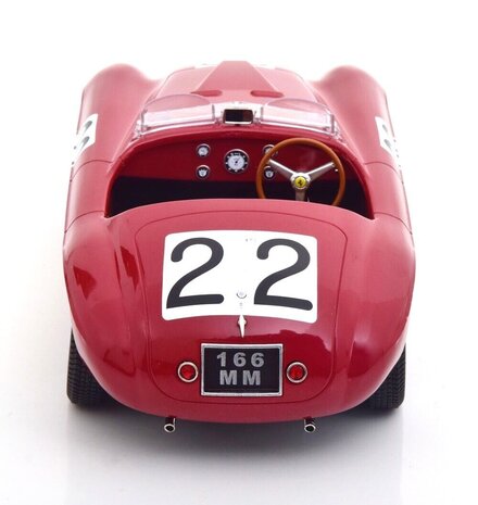 Ferrari Ferrari 166MM Barchetta 2.0L V12 #22 Team Peter Mitchell-Thomson Winner 24H Le Mans 1949 - 1:18 - KK Scale Ferrari Ferrari 166MM Barchetta 2.0L V12 #22 Team Peter Mitchell-Thomson Winner 24H Le Mans 1949 - 1:18 - KK Scale