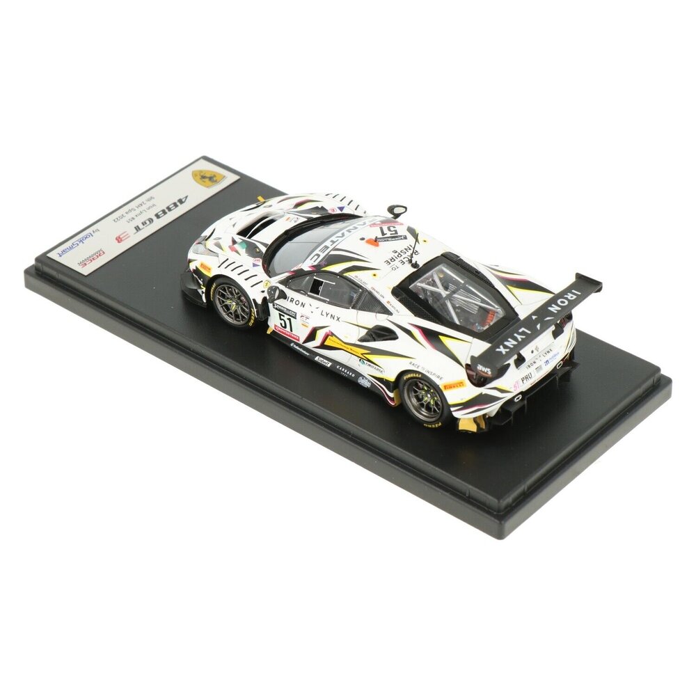 Ferrari Ferrari 488 GT3 #51 Iron Lynx 9th 24H Spa 2022 - 1:43 - LookSmart Ferrari Ferrari 488 GT3 #51 Iron Lynx 9th 24H Spa 2022 - 1:43 - LookSmart