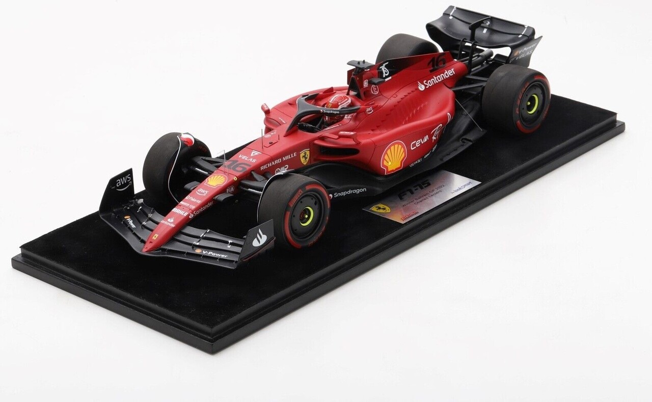 Formule 1 Scuderia Ferrari F1-75 #16 C. Leclerc Winner Bahrain GP 2022 - 1:18 - LookSmart
