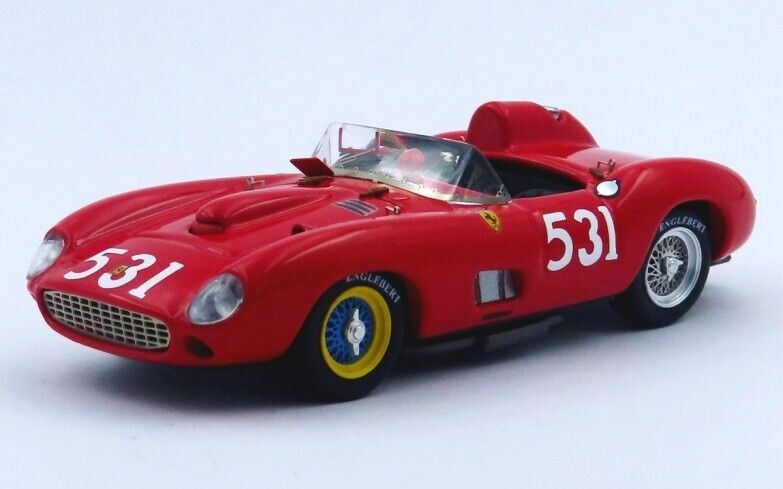 Miniature Art Model 1/43 - Ferrari 195 S Spider #733 - Mille Miglia 1951 (occasion, Sans Boîte)