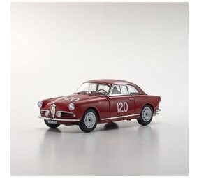 Alfa Romeo Alfa Romeo Giulietta Sprint Veloce #120 Mille Miglia 1956 - 1:18 - Kyosho Alfa Romeo Alfa Romeo Giulietta Sprint Veloce #120 Mille Miglia 1956 - 1:18 - Kyosho
