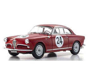 Alfa Romeo Alfa Romeo Giulietta Sprint Veloce #24 Targa Florio 1958 - 1:18 - Kyosho Alfa Romeo Alfa Romeo Giulietta Sprint Veloce #24 Targa Florio 1958 - 1:18 - Kyosho