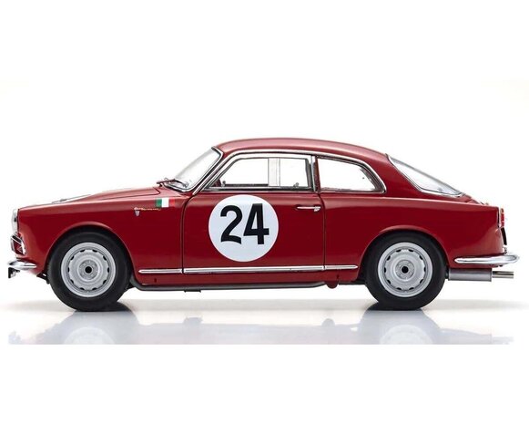 Alfa Romeo Alfa Romeo Giulietta Sprint Veloce #24 Targa Florio 1958 - 1:18 - Kyosho Alfa Romeo Alfa Romeo Giulietta Sprint Veloce #24 Targa Florio 1958 - 1:18 - Kyosho