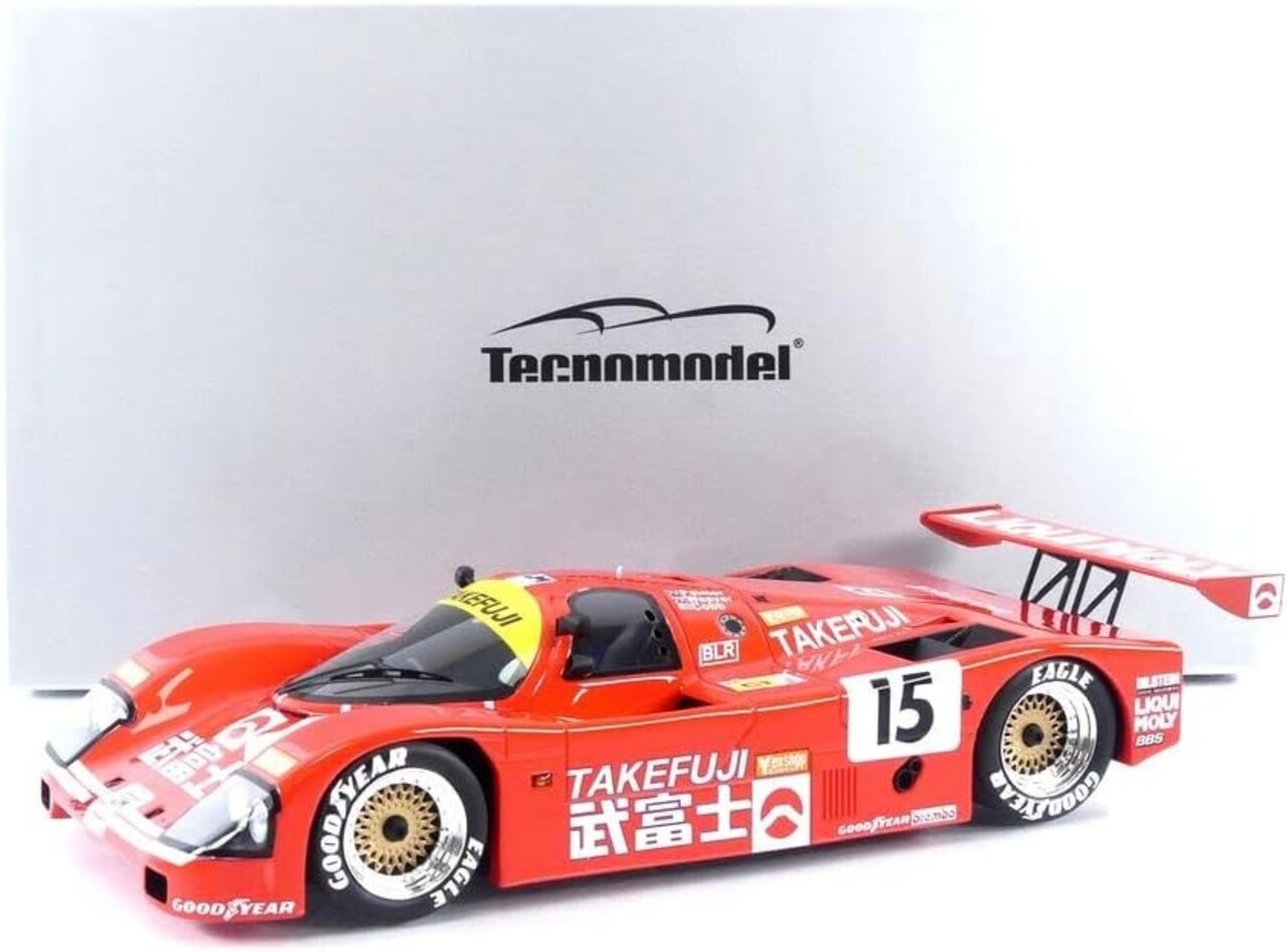 Porsche Porsche 962 C #15 GTI 24H Le Mans 1987 - 1:18 - Tecnomodel Mythos Porsche Porsche 962 C #15 GTI 24H Le Mans 1987 - 1:18 - Tecnomodel Mythos