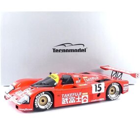 Porsche Porsche 962 C #15 GTI 24H Le Mans 1987 - 1:18 - Tecnomodel Mythos Porsche Porsche 962 C #15 GTI 24H Le Mans 1987 - 1:18 - Tecnomodel Mythos