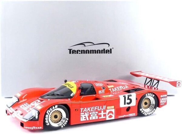 Porsche Porsche 962 C #15 GTI 24H Le Mans 1987 - 1:18 - Tecnomodel Mythos Porsche Porsche 962 C #15 GTI 24H Le Mans 1987 - 1:18 - Tecnomodel Mythos
