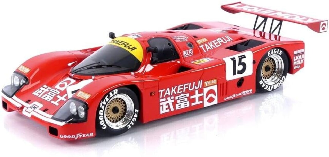 Porsche Porsche 962 C #15 GTI 24H Le Mans 1987 - 1:18 - Tecnomodel Mythos Porsche Porsche 962 C #15 GTI 24H Le Mans 1987 - 1:18 - Tecnomodel Mythos