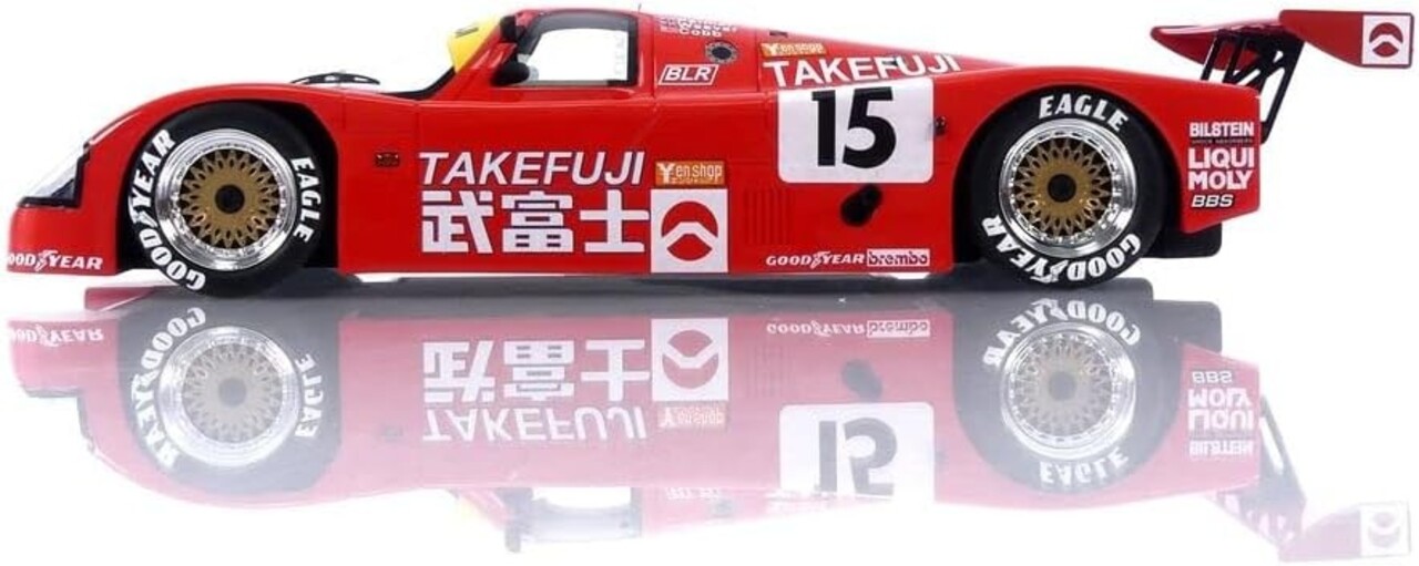 Porsche Porsche 962 C #15 GTI 24H Le Mans 1987 - 1:18 - Tecnomodel Mythos Porsche Porsche 962 C #15 GTI 24H Le Mans 1987 - 1:18 - Tecnomodel Mythos