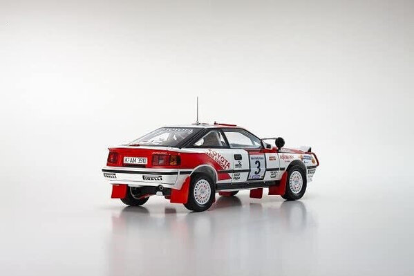 Toyota Toyota Celica GT Four #3 Winner Safari Rally 1990 - 1:18 - Kyosho Toyota Toyota Celica GT Four #3 Winner Safari Rally 1990 - 1:18 - Kyosho