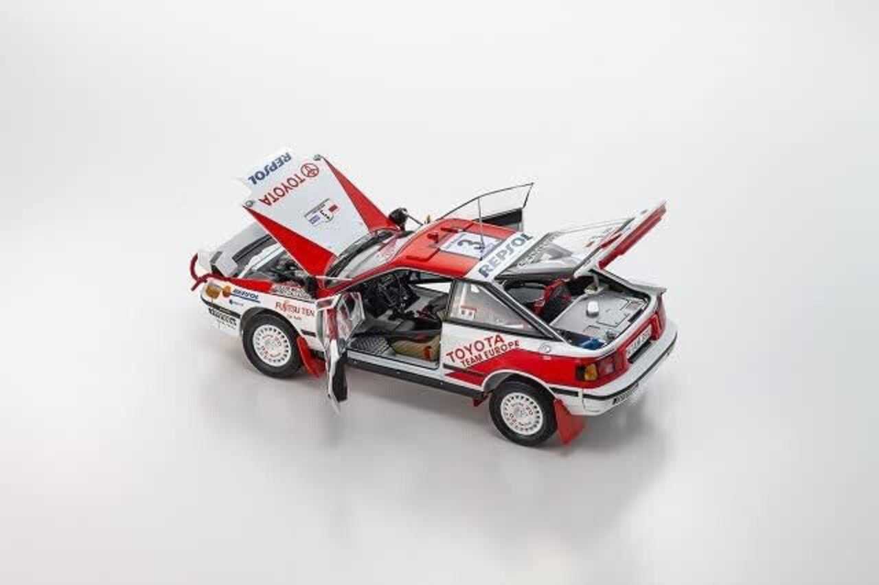 Toyota Toyota Celica GT Four #3 Winner Safari Rally 1990 - 1:18 - Kyosho Toyota Toyota Celica GT Four #3 Winner Safari Rally 1990 - 1:18 - Kyosho
