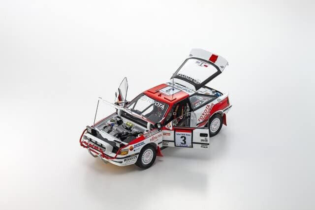Toyota Toyota Celica GT Four #3 Winner Safari Rally 1990 - 1:18 - Kyosho Toyota Toyota Celica GT Four #3 Winner Safari Rally 1990 - 1:18 - Kyosho