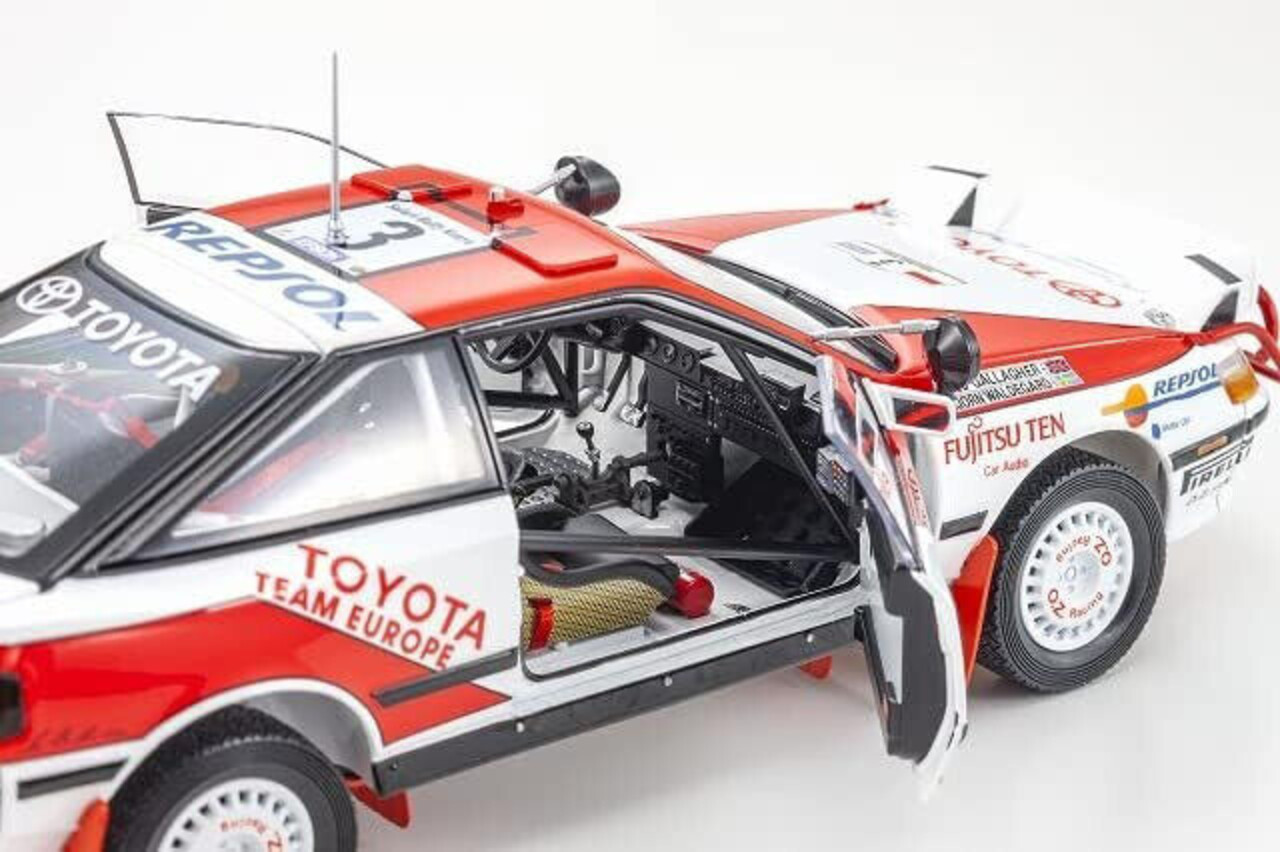Toyota Toyota Celica GT Four #3 Winner Safari Rally 1990 - 1:18 - Kyosho Toyota Toyota Celica GT Four #3 Winner Safari Rally 1990 - 1:18 - Kyosho