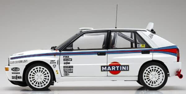 Lancia Lancia Delta HF Integrale Evo #0 Martini Racing Test Car Rally Season 1992 - 1:18 - Kyosho Lancia Lancia Delta HF Integrale Evo #0 Martini Racing Test Car Rally Season 1992 - 1:18 - Kyosho