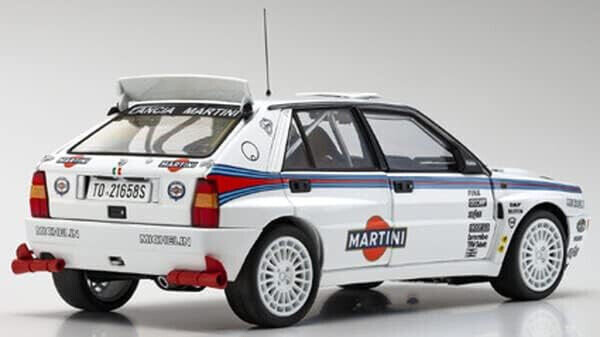 Lancia Lancia Delta HF Integrale Evo #0 Martini Racing Test Car Rally Season 1992 - 1:18 - Kyosho Lancia Lancia Delta HF Integrale Evo #0 Martini Racing Test Car Rally Season 1992 - 1:18 - Kyosho