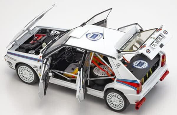 Lancia Lancia Delta HF Integrale Evo #0 Martini Racing Test Car Rally Season 1992 - 1:18 - Kyosho Lancia Lancia Delta HF Integrale Evo #0 Martini Racing Test Car Rally Season 1992 - 1:18 - Kyosho