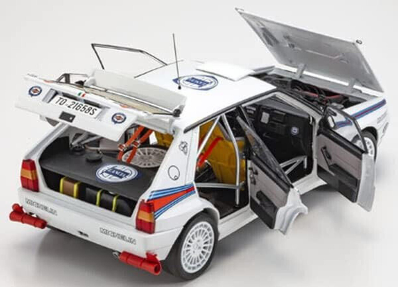 Lancia Lancia Delta HF Integrale Evo #0 Martini Racing Test Car Rally Season 1992 - 1:18 - Kyosho Lancia Lancia Delta HF Integrale Evo #0 Martini Racing Test Car Rally Season 1992 - 1:18 - Kyosho