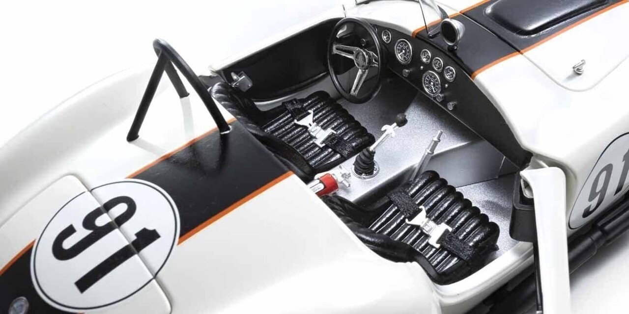Shelby Shelby Cobra 427S/C Spider #91 Essex Wire 500Km Bridgehampton 1965 - 1:18 - Kyosho