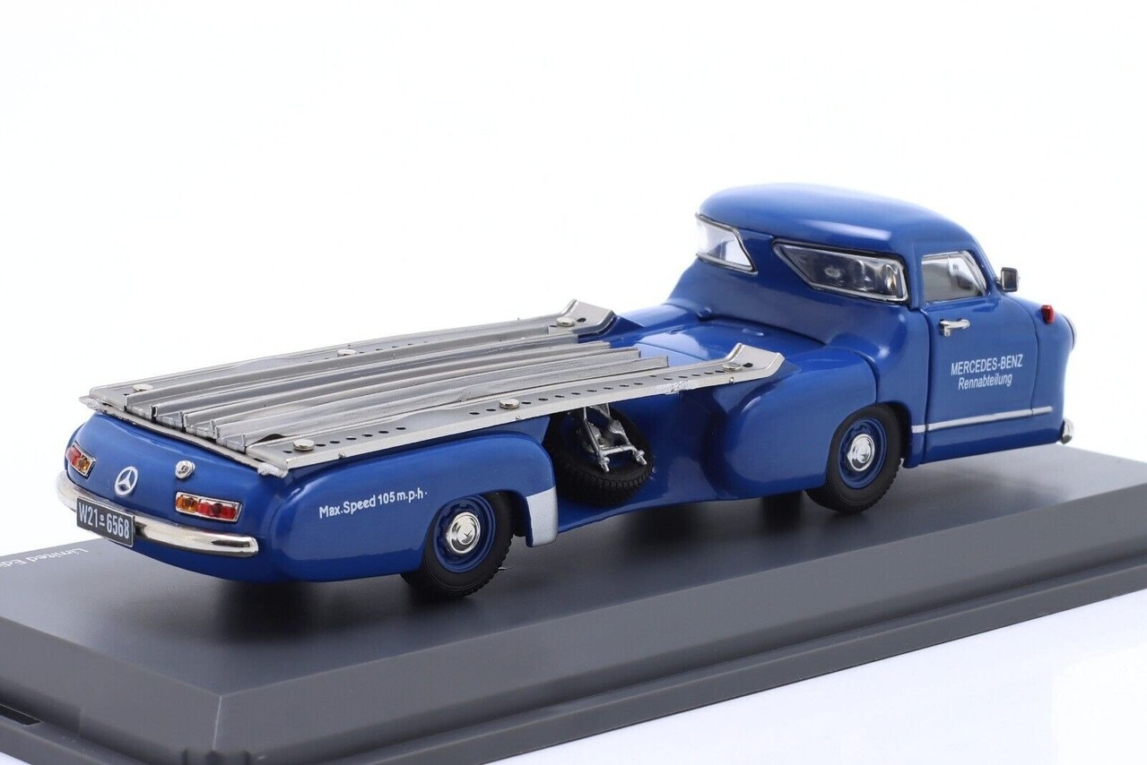 Mercedes-Benz Mercedes-Benz Rennwagen-Schnelltransporter - 1:43 - Schuco Mercedes-Benz Mercedes-Benz Rennwagen-Schnelltransporter - 1:43 - Schuco