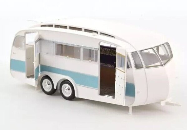 Citroen Citroën DS 19 1959 + Hénon Caravan - 1:18 - Norev