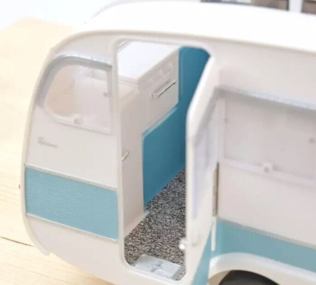 Citroen Citroën DS 19 1959 + Hénon Caravan - 1:18 - Norev
