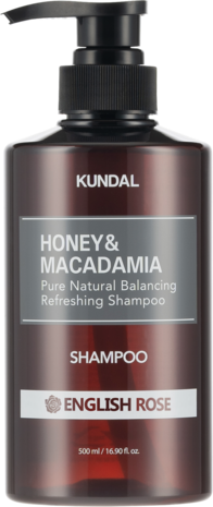 Kundal Kundal - Honey & Macadamia Shampoo (English Rose) - 500ml