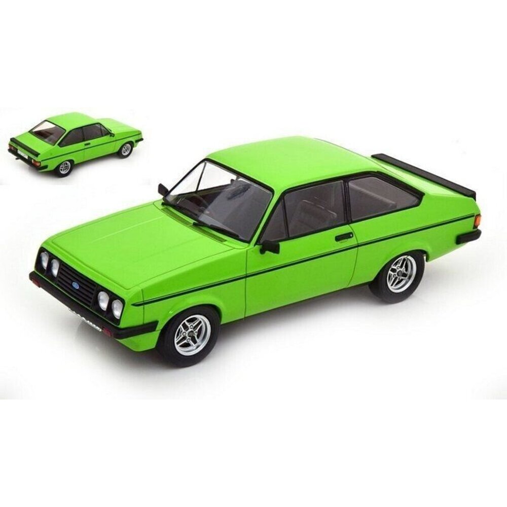 MODELCAR - Voiture de 1977 couleur verte - FORD Escort Mk.II