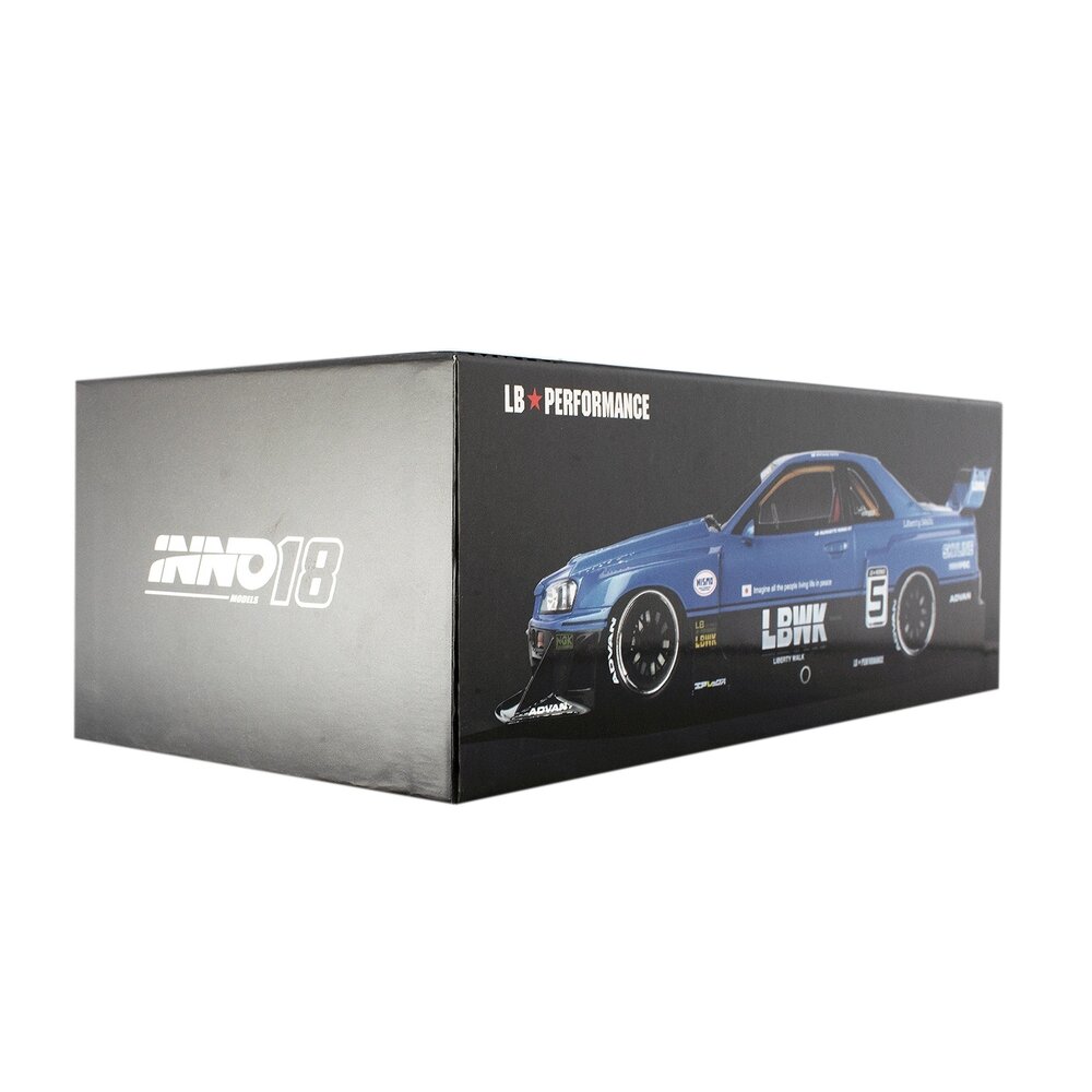Nissan Nissan Skyline 'LBWK' (ER34) Super Silhouette - 1:18 - INNO Models