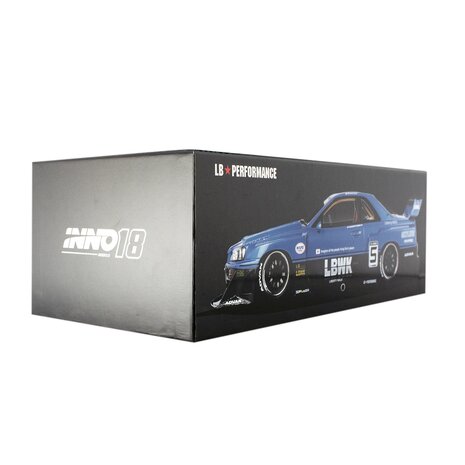 Nissan Nissan Skyline 'LBWK' (ER34) Super Silhouette - 1:18 - INNO Models
