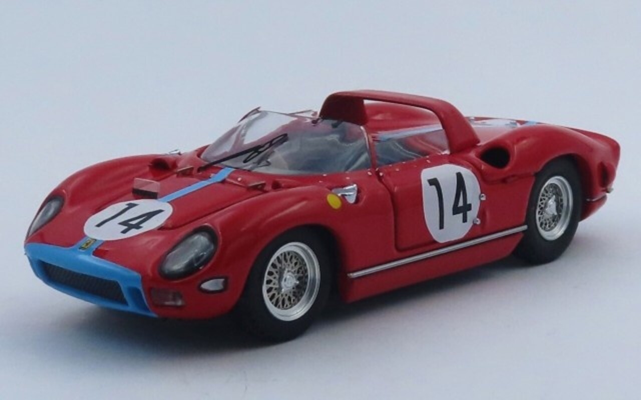 Ferrari Ferrari 330P 4.0L V12 Spider #14 Team Maranello Concessionaires 2nd 24H Le Mans 1964 - 1:43 - Art Model