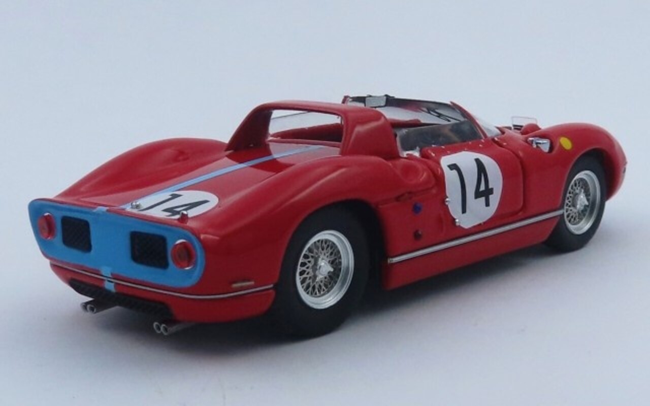 Ferrari Ferrari 330P 4.0L V12 Spider #14 Team Maranello Concessionaires 2nd 24H Le Mans 1964 - 1:43 - Art Model