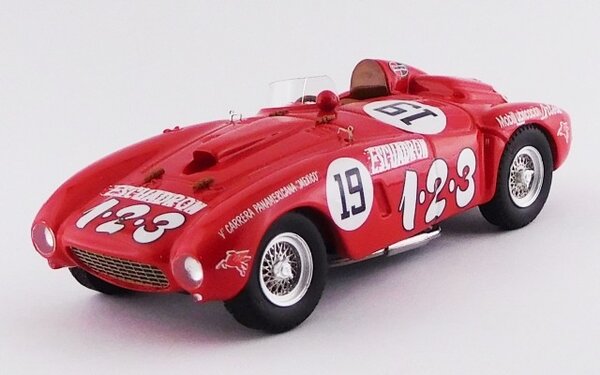 Ferrari Ferrari 375 Plus Spider #19 Team Escuadron 1.2.3 Winner Rally V Carrera Panamericana 1954 - 1:43 - Art Model