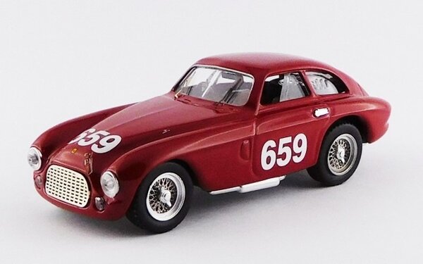 Ferrari Ferrari 166MM Coupe #659 Mille Miglia (Italy) 1950 - 1:43 - Art Model Ferrari Ferrari 166MM Coupe #659 Mille Miglia (Italy) 1950 - 1:43 - Art Model