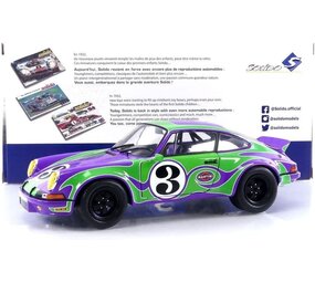 Porsche Porsche 911 RSR #3 Hippy Tribute 1973 - 1:18 - Solido Porsche Porsche 911 RSR #3 Hippy Tribute 1973 - 1:18 - Solido