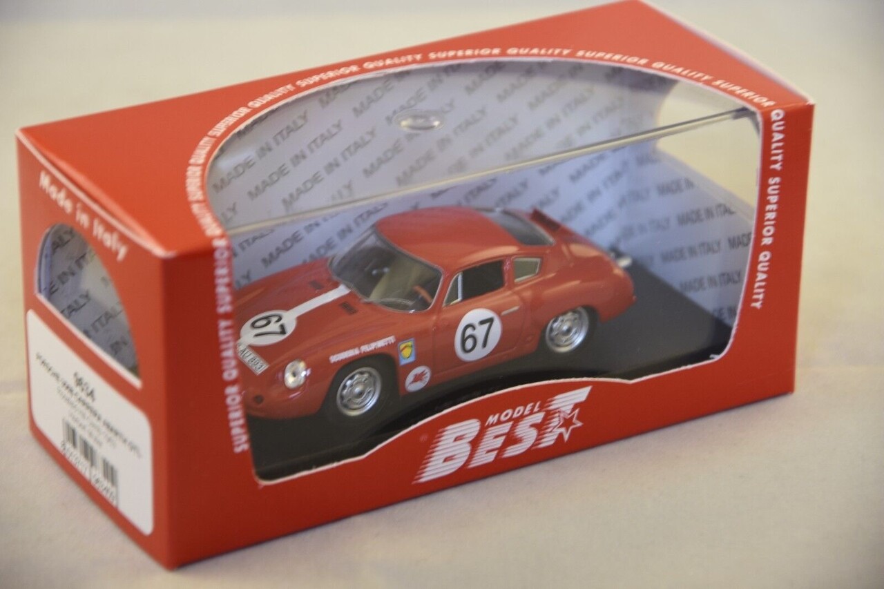 Porsche Porsche 356B Carrera Abarth GTL #67 Rossfeld Hill Climb (Germany) 1963 - 1:43 - Best Model