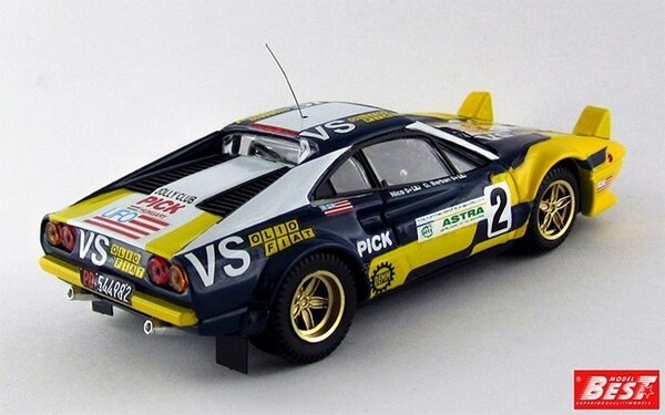 Ferrari Ferrari 308 GTB Gr.4 #2 Rally Valli Piacentine (Italy) 1980 - 1:43 - Best Model Ferrari Ferrari 308 GTB Gr.4 #2 Rally Valli Piacentine (Italy) 1980 - 1:43 - Best Model