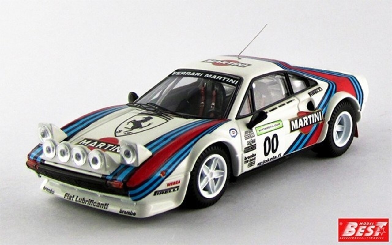 Ferrari Ferrari 308 GTB Coupe #00 Martini Team Makela Auto Tuning (Night Version) History Rally Finland 2009 - 1:43 - Best Model