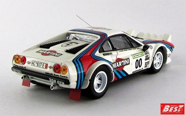 Ferrari Ferrari 308 GTB Coupe #00 Martini Team Makela Auto Tuning (Night Version) History Rally Finland 2009 - 1:43 - Best Model