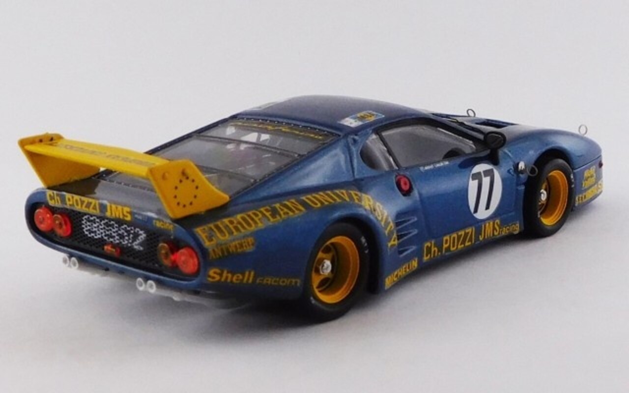 Ferrari Ferrari 512BB LM #77 Team Charles Pozzi JMS Racing 24H Le Mans 1980 - 1:43 - Best Model